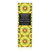 SPA CEYLON LEMONGRASS MANDARIN Intensive Hand Cream | Natural Revitalizing Treatment | Vitamin-Rich | Hydrate | 100% Vegetarian