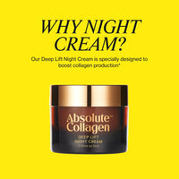 Absolute Collagen Deep Lift Collagen Anti-Ageing Night Cream - 50ml