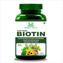 Herbal Magic's Pure & Natural Blend - Biotin x 60 Capsules - UKAS LAB Tested in UK (5000mcg in 2 caps) - Made from 14 x Fruits, Vegetables & Herbs - Free from fillers/Preservatives/Color/Maltodextrin