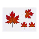 Azeeda 4 x 'Maple Leaf' Temporary Tattoos (TO00048155)