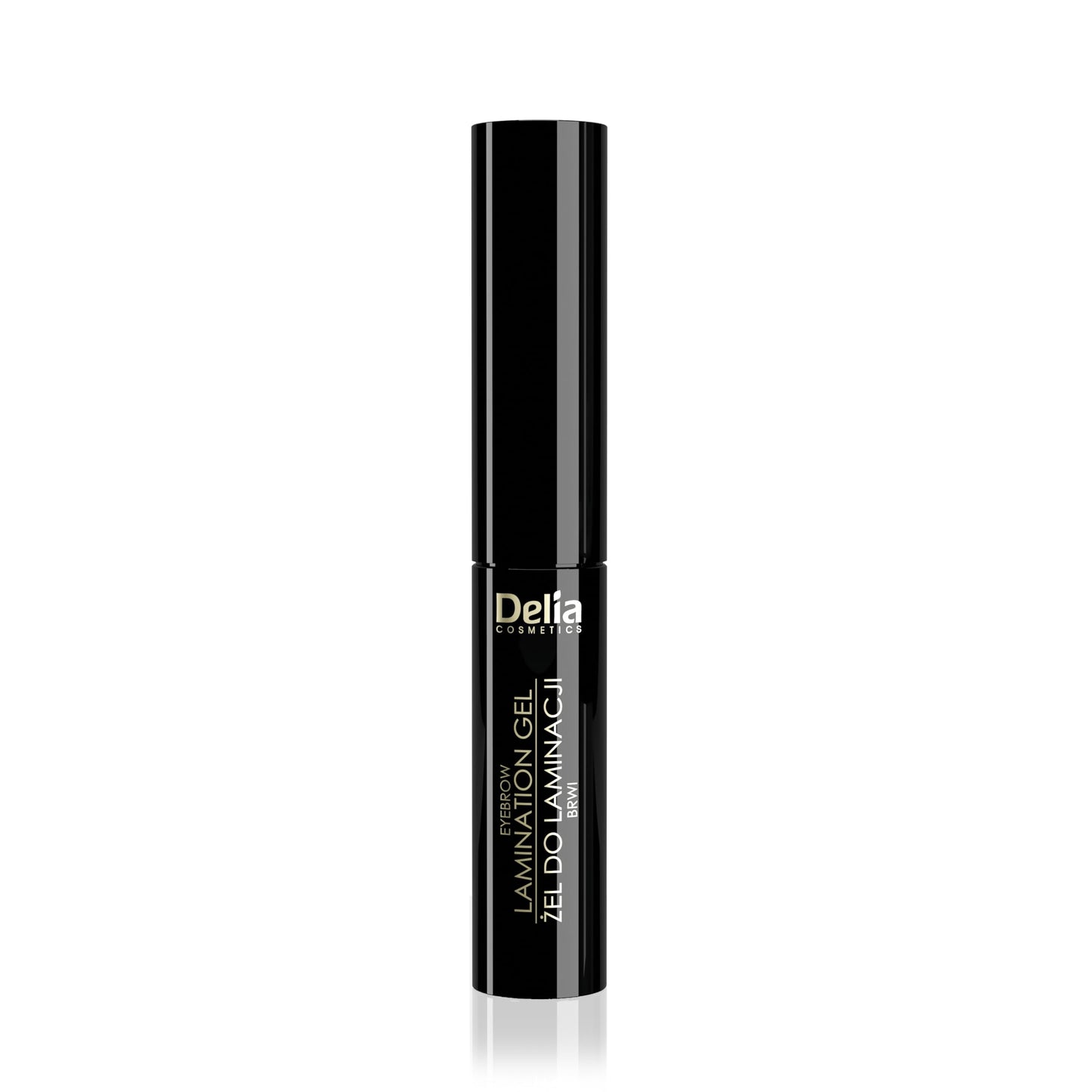 Delia Cosmetics – Eyebrow Expert – Eyebrow Lamination Gel – Black – Vegan Formula – Brow Shape Fixation – Color Enhancement – Biotin, Peptides, Glycerin – 4ml