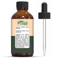 ORGANIC ZING Organic Zing Hibiscus (Rosa sinensis) Oil | Pure & Natural Essential Oil for Skincare, Hair Care & Massage- 30ml/1.01fl oz