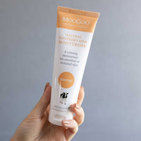 MooGoo Soothing MSM Moisturiser - Calming Cream for Sensitive, Irritated, Dry or Sunburnt Skin Including Eczema, Psoriasis & Rosacea – 120 g