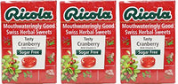 (3 PACK) - Ricola - Cranberry SF Lozenges Box | 45g | 3 PACK BUNDLE