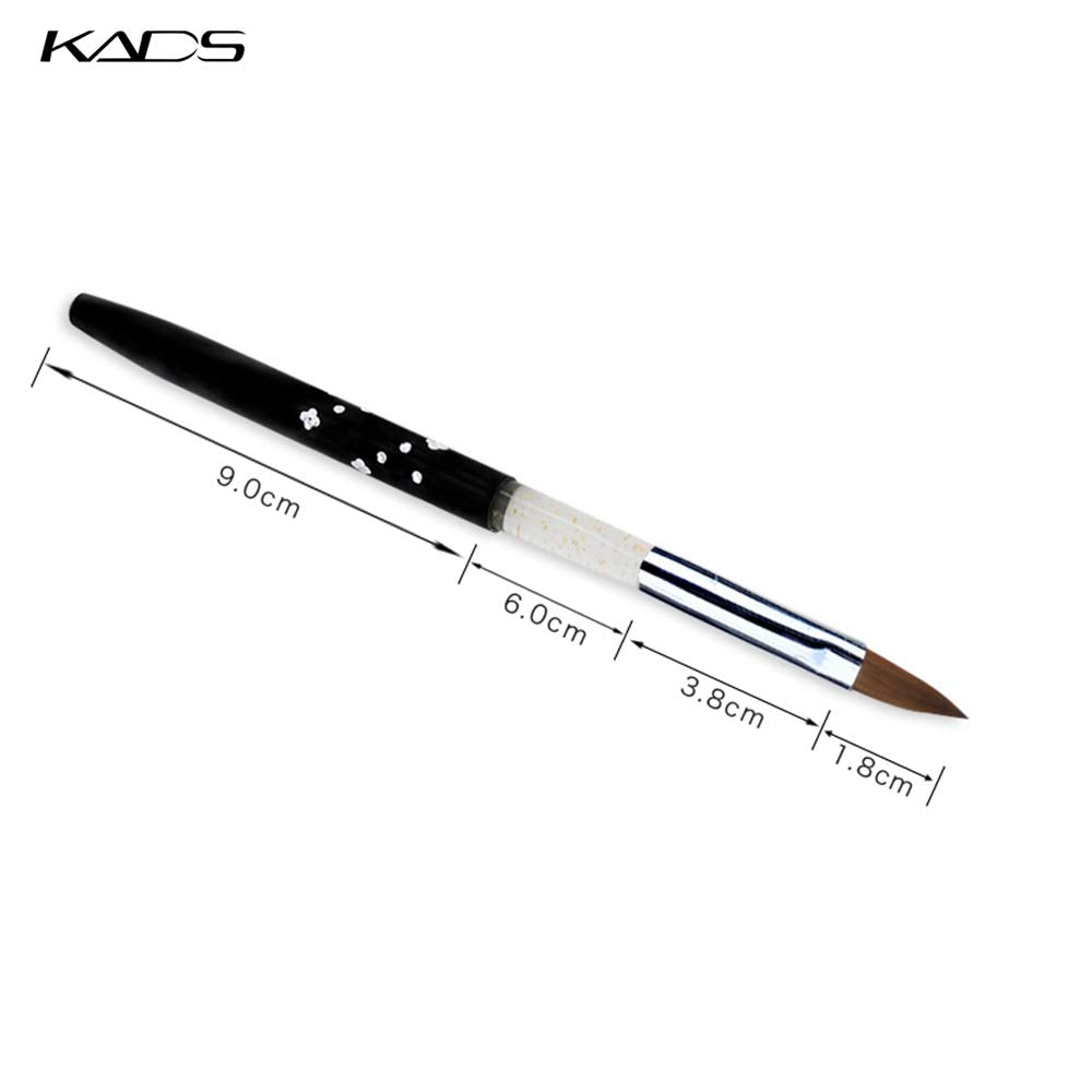 KADS Kolinsky Sable Nail Brush (Size 8)