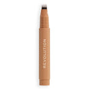 Revolution Beauty London Revolution, Instant Brow Hair Pen, Precision Applicator for Hair-Like Strokes, Long-Lasting Eyebrow Pen, Cool Brown, Vegan & Cruelty-Free, 1.8ml
