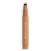 Revolution Beauty London Revolution, Instant Brow Hair Pen, Precision Applicator for Hair-Like Strokes, Long-Lasting Eyebrow Pen, Cool Brown, Vegan & Cruelty-Free, 1.8ml