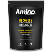 Amino Recovery - EAA & BCAA Intra Workout Powder - 7000mg EAA Amino Acid Recovery Drink & BCAA Powder - Protect Muscle & Aid Recovery - Sugar Free & Vegan (Apple, 22 Servings)