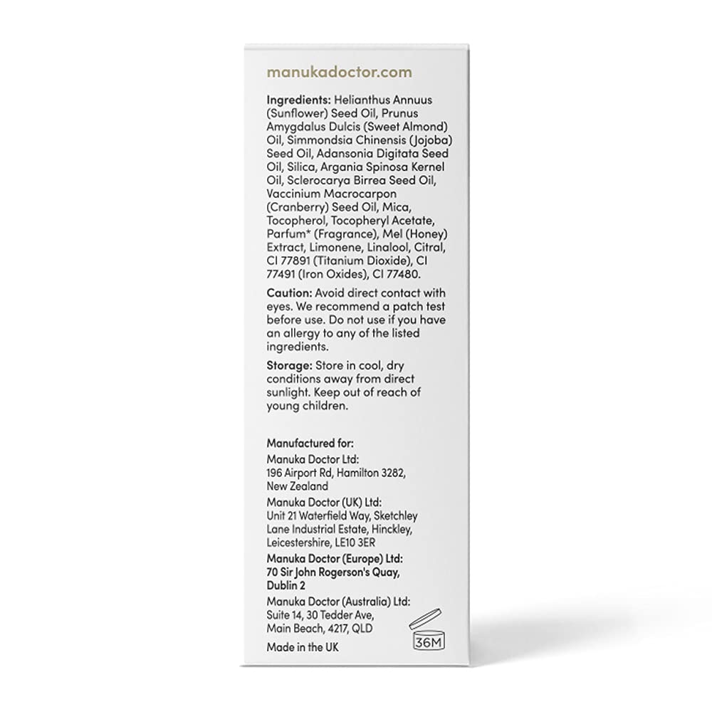 Manuka Doctor 24K Gold and Manuka Honey Face Oil