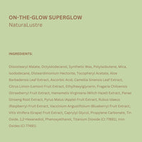 Pixi On-the-Glow SuperGlow | Shade NaturaLustre | Hydrating Highlighter Stick with Ginseng, Aloe Vera & Fruit Extracts | For Cheeks & Brow Bones | 19g / 0.6oz | Paraben-Free Luminous Natural Highlight