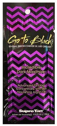 FMHOME Supre Tan Go To Black Maximizer 15ML (Pack of 5) - Achieve the Deepest, Darkest Tan with Advanced Tanning Technology - Hydrating and Skin-Nourishing Formula