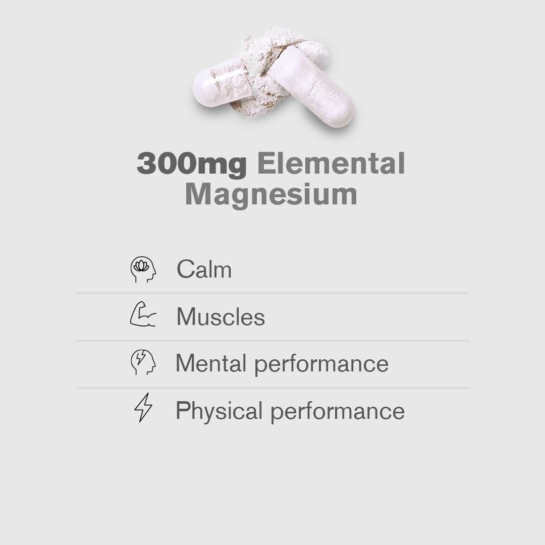 dr vegan Daily Magnesium Glycinate 1500mg | Provides 300mg Pure Elemental Magnesium