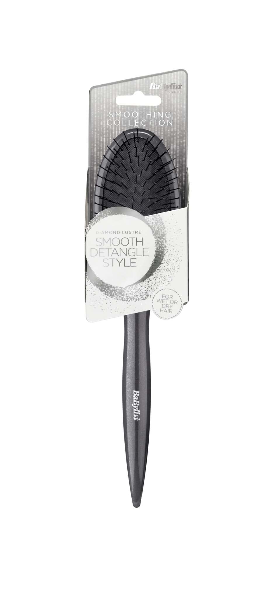 BaByliss Diamond Detangle Brush,Silver