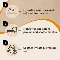 Urban Veda Soothing Exfoliating Face Scrub |For Mature & Sensitive Skin |Contains Sandalwood, Clary Sage & Natural Volcanic Pumice|Gentle Face Scrub For Women|Mens face scrub|Blackhead Removal |125 ML