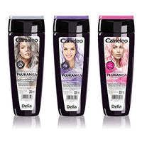 Delia Cosmetics Delia Cameleo - Hair Toner Rinse For Bleached/Blonde/Grey Hair - 200ml (Pink)
