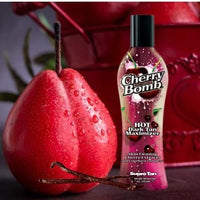 Supre Tan Cherry Bomb Hot Dark Tanning Maximiser with Skin Firming Cherry Extracts 235ml