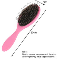 YNGMEIYER Ultimate Hair Extension Brush Boar Bristle Paddle Hairbrush Soft Cushion Hair Brush for Long Thick Curly Hair Reducing Hair Breakage and Frizz