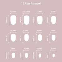 TMUT 24pcs Short Oval False Nails Gold Moon Star Stick on Nails Nude Pink Press on Nail Removable Glue on Ramadan Eid Mubarak Fake Nail Art Accessories for Women