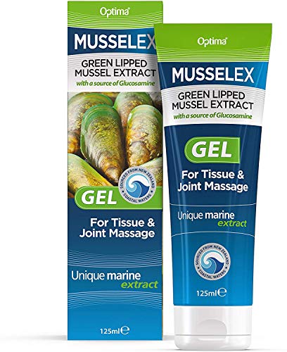 Musselflex Optima Musselex Gel - Green Lipped Mussel Extract 125, ml (Pack of 3)