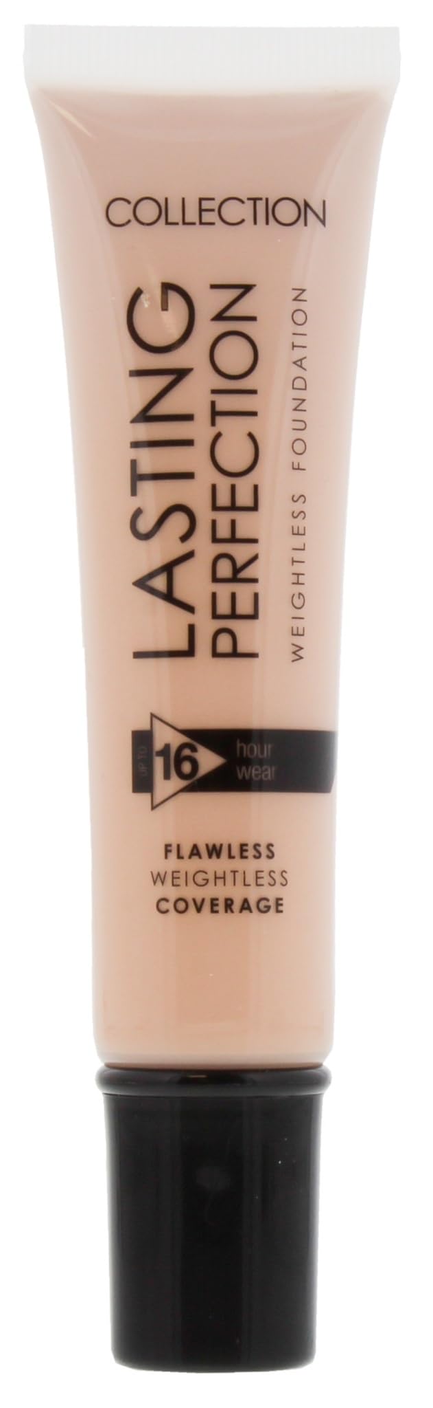Collection Cosmetics Lasting Perfection, Weightless Matte Foundation, Waterproof and Transfer-proof, 30ml, Warm Beige
