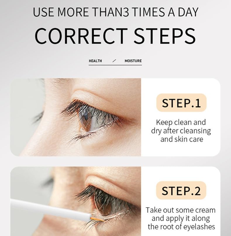 Exeton EyeLash Serum, Lash Natural Enhancer treatment and Eyelash Growth Serum 7ml