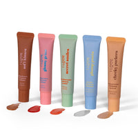 I LOVE I Love Being Lippy Lip Care Set, Includes Lip Scrub, Lip Butter, Lip Balm, Lip Plumper, and Lip Gloss, Fruity and Minty Flavours for Lip Exfoliation, Protection and Long-Lasting Hydration, Pack of 5