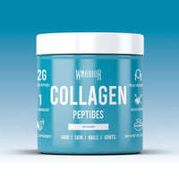 Warrior Collagen Peptides - Collagen Powder - 180g - Made from Premium Bovine Hydrolysed Collagen - to Promote Healthy Skin, Hair, Nails, and Joints (Unflavoured)