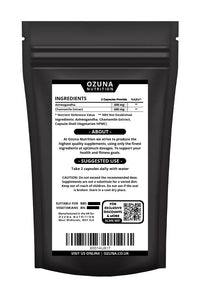 OZUNA NUTRITION Nootropic Brain Boost Supplement | Supports Cognitive Function, Energy Levels, Focus & Memory Function | Clear Brain Fog | with Ashwagandha & Chamomile | 60 Capsules