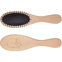 Azeeda 'Peace Bunny – Minimalist Rabbit Art' Wooden Hairbrush (HA00056790)