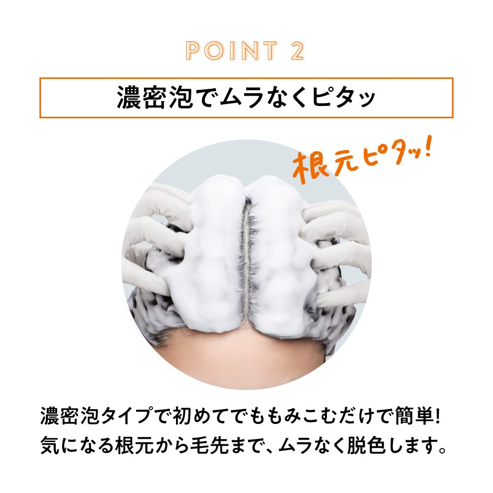 Liese Kao Bubble Bleach Hair Color Natural Tone