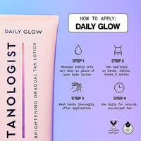 Tanologist Brightening Daily Glow Gradual Self-Tanning Lotion, Fair - Medium, 250ml