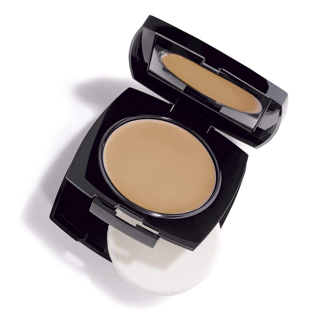 Avon True Flawless Cream To Powder Compact 3-in-1 Concealer, Foundation & Powder Creamy Natural - True Blue IQ Colour Technology