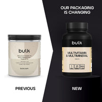 Bulk Multivitamin and, with 21 Vitamins and Minerals, 90 Tablets