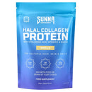SUNNA SUPPLEMENTS - Halal Bovine Collagen Protein Powder for Hair, Skin, Nails & Joints | Hydrolysed Premium Bovine Collagen Peptides for Women & Men | Vanilla Flavour | Gluten Free | 266g