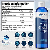 Trace Minerals ConcenTrace Trace Mineral Drops (237 ml, 2 Pack)