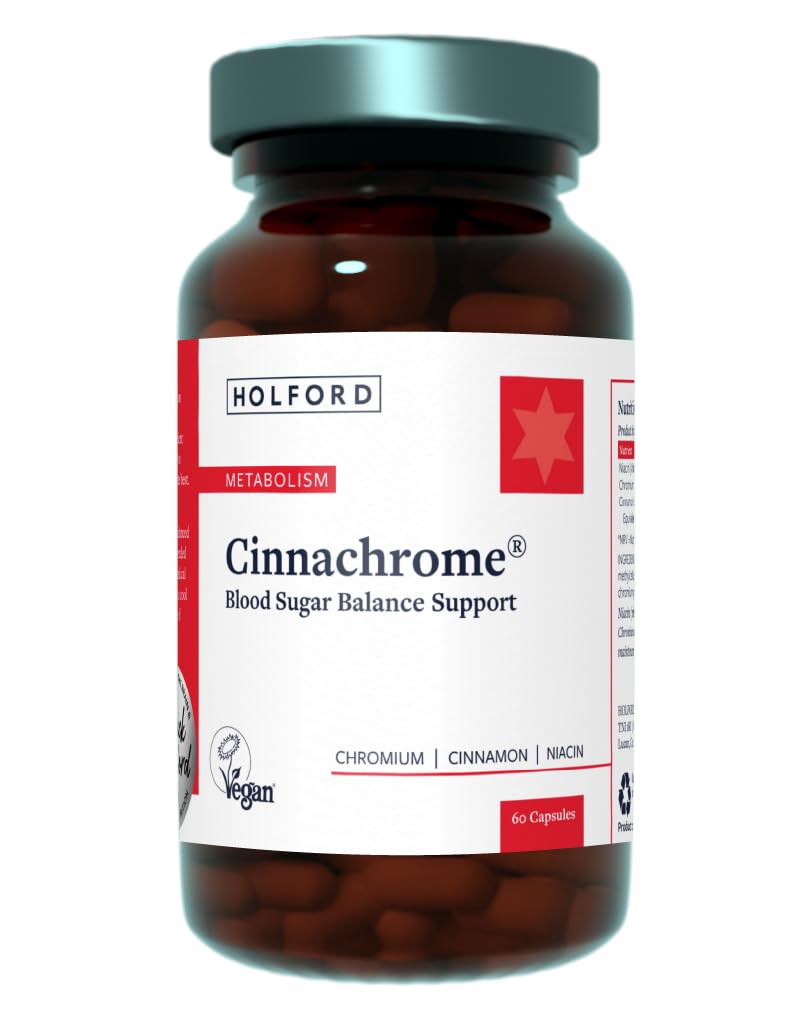Patrick Holford Cinnachrome (60 Capsules) - Glucose Control