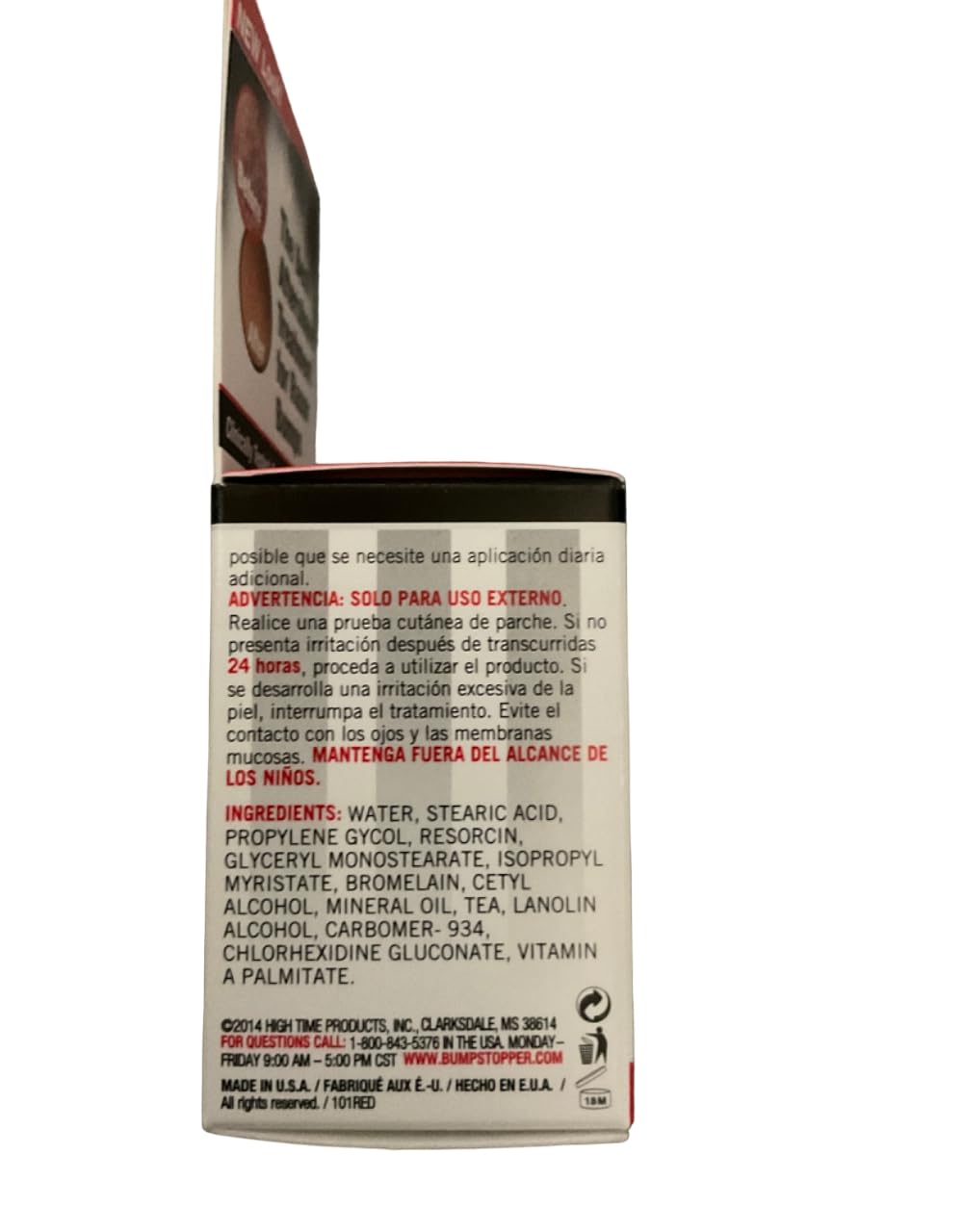 High Time Bump Stopper Sensitive Skin 0.5oz Treatment (6 Pack)