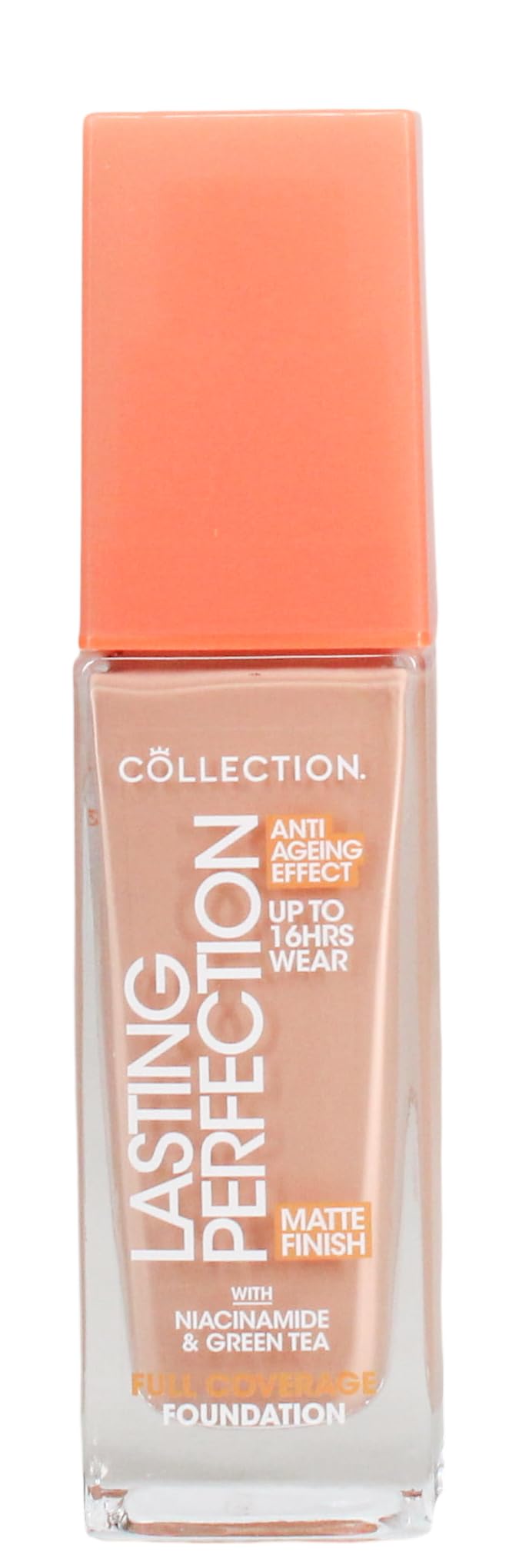 Collection Cosmetics Lasting Perfection Matte Foundation, Full Coverage, Anti-Ageing Effect, 9C Vanilla Cool 27ml