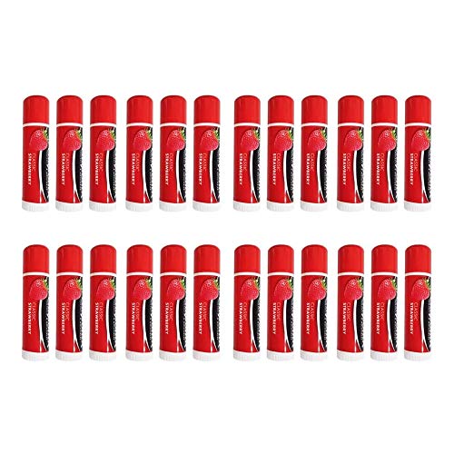ChapStick Chapstick Classic Strawberry Lipbalm SPF10 Pack of 24