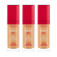 Bourjois Paris 3 x Bourjois Healthy Mix Anti Fatigue Concealer 7.8ml - 55 Honey