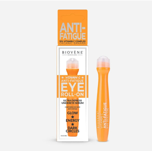 BIOVENE Anti-Fatigue Ultra Express 10% Vitamin C & Organic Banana Eye Concentrate Roll-On 15ml