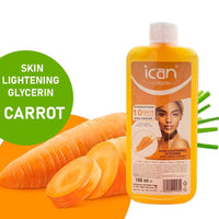 ICAN LONDON ican London Carrot Extract Skin Lightening Glycerine 100ml
