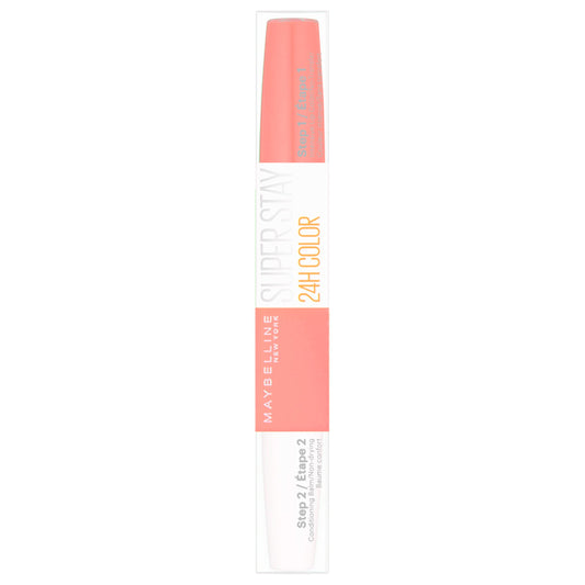 Maybelline Lipstick, SuperStay 24H Liquid Lipstick – Dual-Ended Long-Lasting Color & Moisturizing Lip Balm – Non-Drying, Transfer-Proof, Upto 24Hour Dual Ended Lipstick, Shade: 150 Delicious Pink