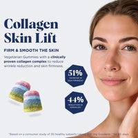 UPSA x Nourished 7-in-1 Skin Lift Collagen Gummies 30 Vegetarian Gummies