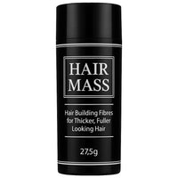 HAIR MASS Hair Mass – Hair Building Fibres for Thinning Hair – Natural & Undetectable Hair Loss Concealer – Wind & Sweat Resistant – 27.5g (Grey)