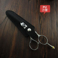 Titan Scissors | Hair Cutting Japanese Style Scissors | Straight | Proffesional Barbering Scissors | Sharp Edge | Hand Made Steel 6" inch