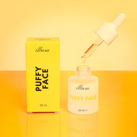Illum Puffy Face Oil, Anti-Puffiness, Depuffing & Hydrating, Face & Neck, Natural Oils Blend, Arnica
