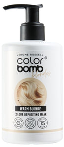 Jerome Russell Color Bomb Blondes - Warm Blonde Color Depositing Conditioning Mask, 300ml