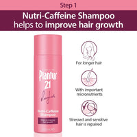 Plantur 21 longhair 200ml Shampoo and 175ml Conditioner Set for Long and Brilliant Hair | Improves Hair Growth and Repairs Stressed Hair | No Silicones