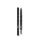 Mii Cosmetics Brow | Beautifying Brow Wand - 3-in-1 Precision Eyebrow Pencil | Fuller, Thicker and Defined Natural Looking Brows | Truly Medium